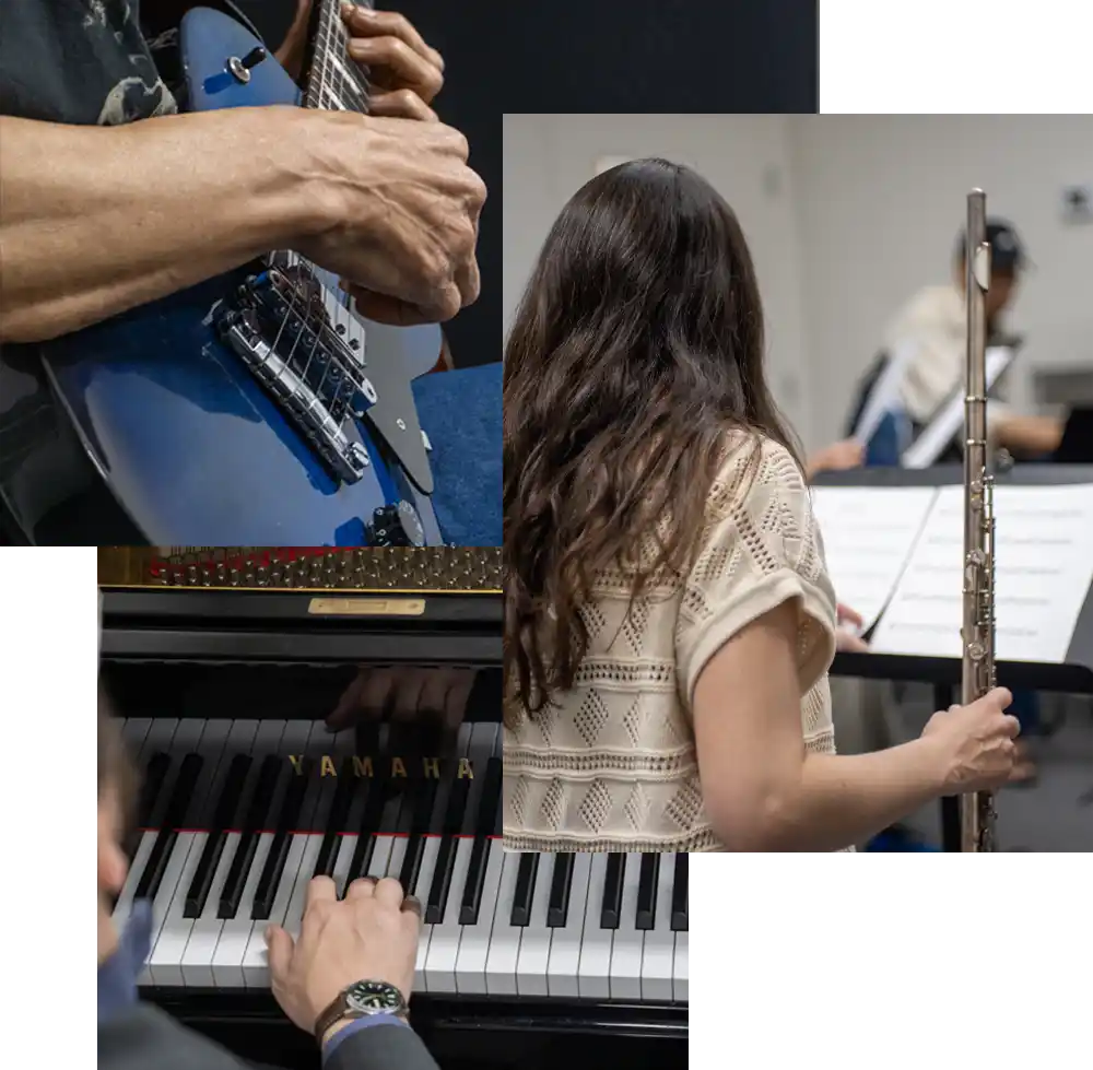 All Ages Music School Photo Collage