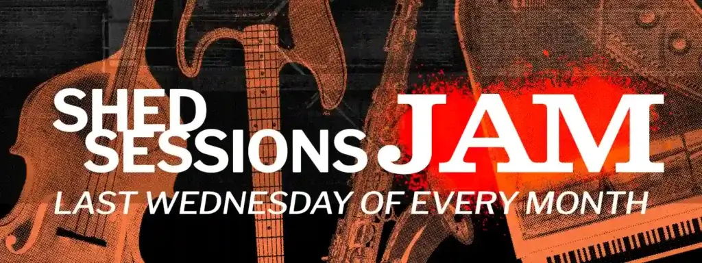 Shed Sessions jazz jam session every month